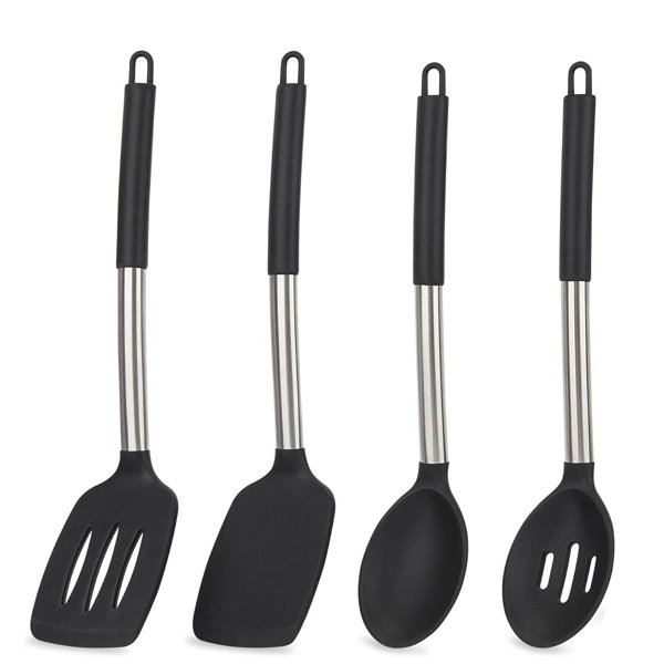 SORMIA Silicone Cooking Utensils Set for Nonstick Cookware Wayfair